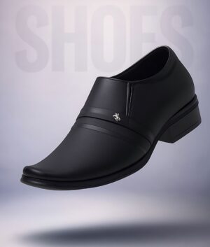 black formal shoes