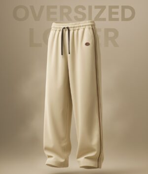 oversized track pants